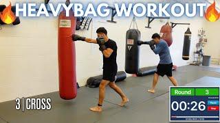 10 Minute Heavy Bag Workout | NON-STOP Follow Along