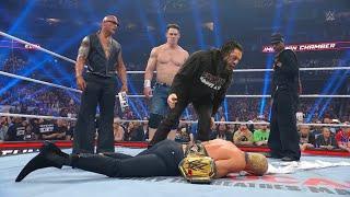 John Cena & rock killed Cody Rhodes and took his soul - elimination chamber 2025 highlights