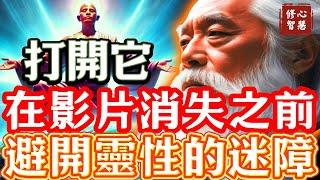 在影片消失之前，請盡快點開它！宇宙正透過這部影片，告訴你靈性覺醒的祕密！請避開讓你靈性迷路的障礙#修心智慧#奇蹟#真我#正能量#新地球#顯化#吸引力#幸福#臣服#靈性#心靈#種子法則#豐盛#量子力學