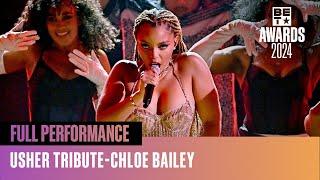 Chlöe Is Truly The Queen Of Covers In Her Performance Of Ushers "Good Kisser" | BET Awards '24