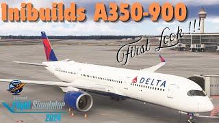 A350-900 by Inibuilds in Microsoft Flight Simulator 2024 #msfs2024 #inibuilds