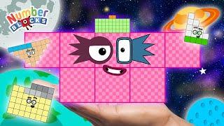 Numberblock Puzzle Tetris Game 842 ASMR SPACE Fanmade Animation