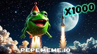 МЕМ КОИН PEPE Суперцикл Meme Coin Вот-Вот Начнется, и Pepe Meme Может Принести X1000