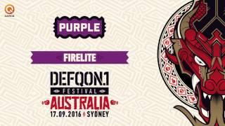 The colours of Defqon.1 Australia 2016 | PURPLE mix by Firelite