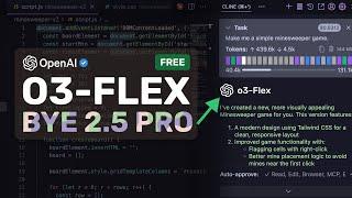 OpenAI o3-Flex + Cline & Roo: BYE Gemini! This is THE MOST COST-EFFECTIVE AI Coding SETUP YET!