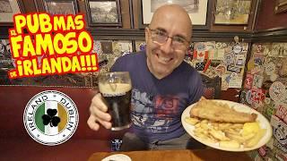 la COMIDA TRADICIONAL IRLANDESA en el PUB MÁS ANTIGUO de IRLANDA - DUBLÍN