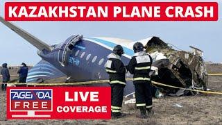 Kazakhstan Plane Crash - Did Russia Shoot it Down? - LIVE Breaking News Coverage