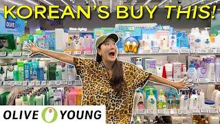 What EVERYONE is stocking up at OLIVE YOUNG before they leave Korea!