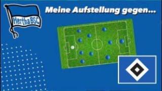 Topspiel am Samstagabend |Meine Aufstellung für #HSVBSC |WhazzUpHertha?