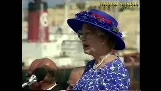 Siege Bell Memorial in Valletta unveiled by HM Queen Elizabeth II in 1992