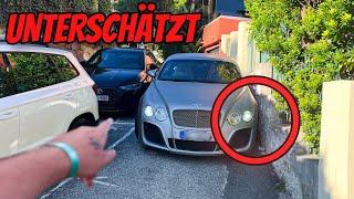 BILLIG BENTLEY ZU BREIT für Frankreichs Straßen! (selbst schuld)