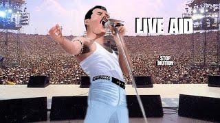 Live Aid stop motion