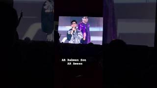 AR Rahman Son - AR Ameen Singing #arrahman #tamilsongs