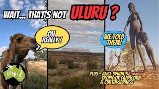 This Campsite had us ‘KNEE DEEP in  | Australia’s Friendliest CAMEL? | The road to Uluṟu - Ep61