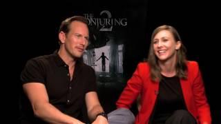 Vera Farmiga & Patrick Wilson Conjuring 2 Interview