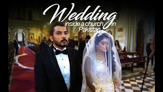 Christian Wedding Ceremony Inside a Church in Pakistan | Watch Marriage  Rituals