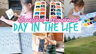 Our Summer Homeschool + Work Routine || Mompreneur Day in the Life