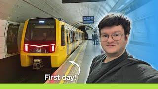 I Rode the FIRST New Metro Train in Service! | Tyne and Wear Metro Class 555