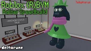 Roblox (R)BYM: Ralsei Speedbuild