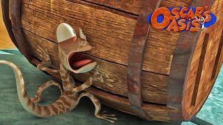 A Barrel of Trouble for Oscar 🫣 | Oscar’s Oasis | Funny Cartoons for Kids