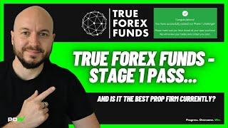 True Forex Funds 200k Funded Challenge STAGE 1 PASSED!