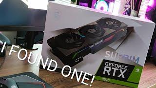 I FOUND ONE! MSI Suprim RTX 3070 Unboxing!