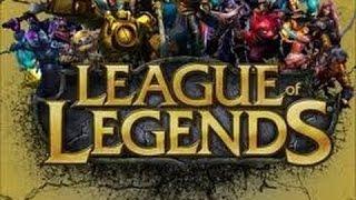 League of Legends 4vs5 GNSersh