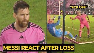 MESSI reaction to Suarez defends him from provocation by Brad Guzan as Miami loss against Atlanta