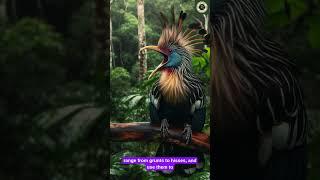 Hoatzin: The Leaf-Eating, Claw-Wielding Bird! | Nature Nuggets | #trendingshorts #shorts