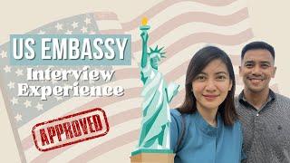 US Embassy Manila Interview Experience  | EB3 Visa USRN