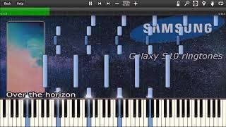 SAMSUNG GALAXY S10 RINGTONES IN SYNTHESIA!