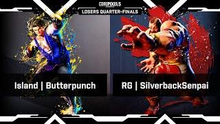 Street Fighter 6 Launch Tournament | Losers Quarter-Finals | Butterpunch vs SilverbackSenpai