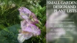 Small Garden Design Fundamentals