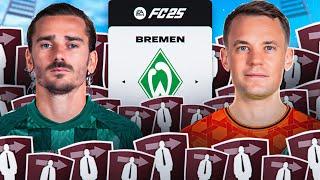 Nur mit FREIEN SPIELERN zum CL-TITEL!!  EA FC 25 Bremen Sprint to Glory