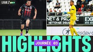 Résumé 3ème journée - Ligue 2 BKT 24/25