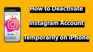 How to Temporarily Deactivate your Instagram Account on iPhone (Here is it)