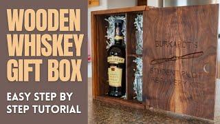 How to Make & Sell a Wooden Whiskey Gift Box?