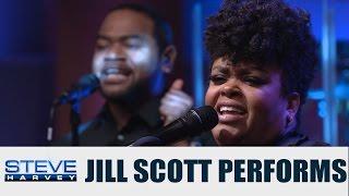 Jill Scott performs NEW single "Back Together" || STEVE HARVEY
