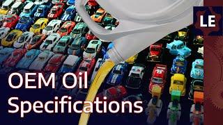 What are OEM specs for engine oils?