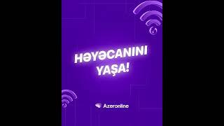 Azeronline ilə evdə əyləncə