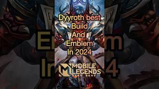 DYRROTH’s BEST BUILD AND EMBLEM IN 2024 