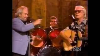 George Jones and Merle Haggard Live (The Way I Am, Yesterday's Wine, & I Must Have Done Something)