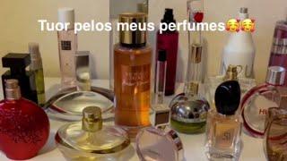 Tuor pelos meus perfumes , , e crèmes de pele .