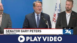 WPBN NBC 7 Traverse City: Senator Peters Announces PACT Act