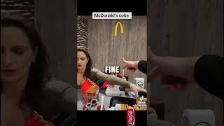 Is Coke banned at #mcdonalds ?