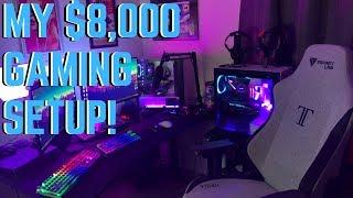 My 2019 Gaming Setup with Arozzi Gaming Desk- Just over $8,300!