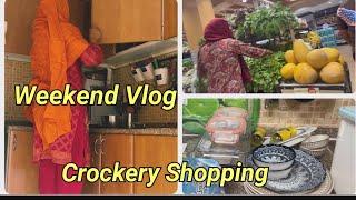 Shopping from Dubai's 1 to 10 Store | Weekend Vlog | Tea party | Weekly grocery shopping in Dubai