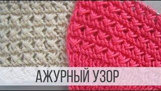 Ажурный узор спицами для кардигана, джемпера, кофточки