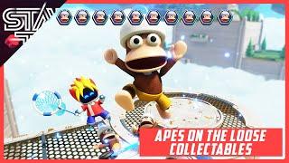 Astro Bot - Apes On The Loose Collectables Locations