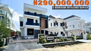 INSIDE THIS 290,000,000 MILLION NAIRA ($386,666) 6 BEDROOM DUPLEX IN  LEKKI, LAGOS NIGERIA